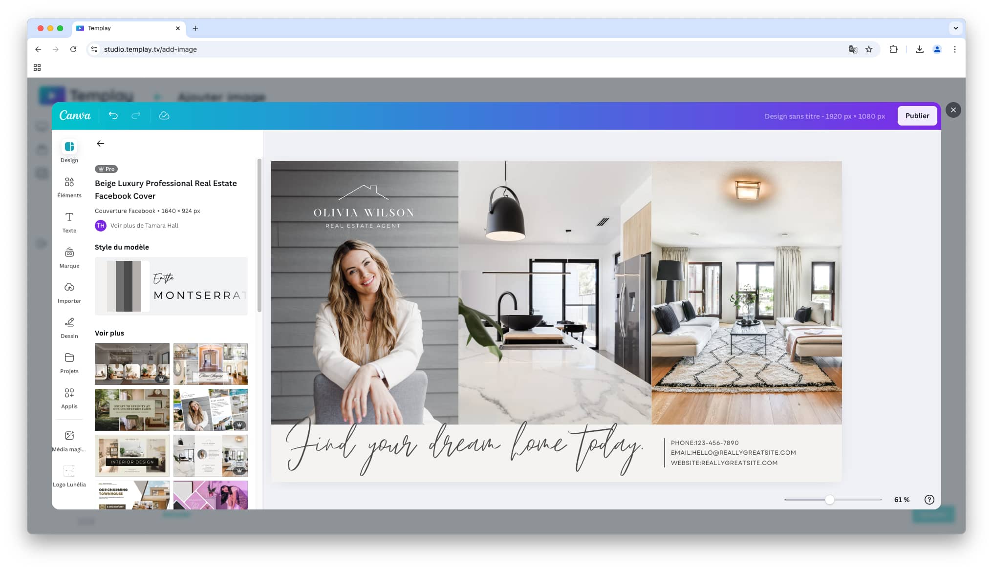 Templay : Diffusez vos créations Canva